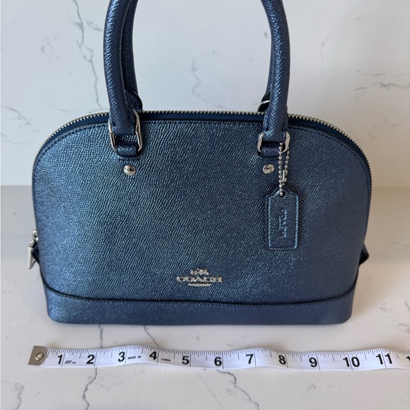 Blue Coach Purse - Picture 7 of 7